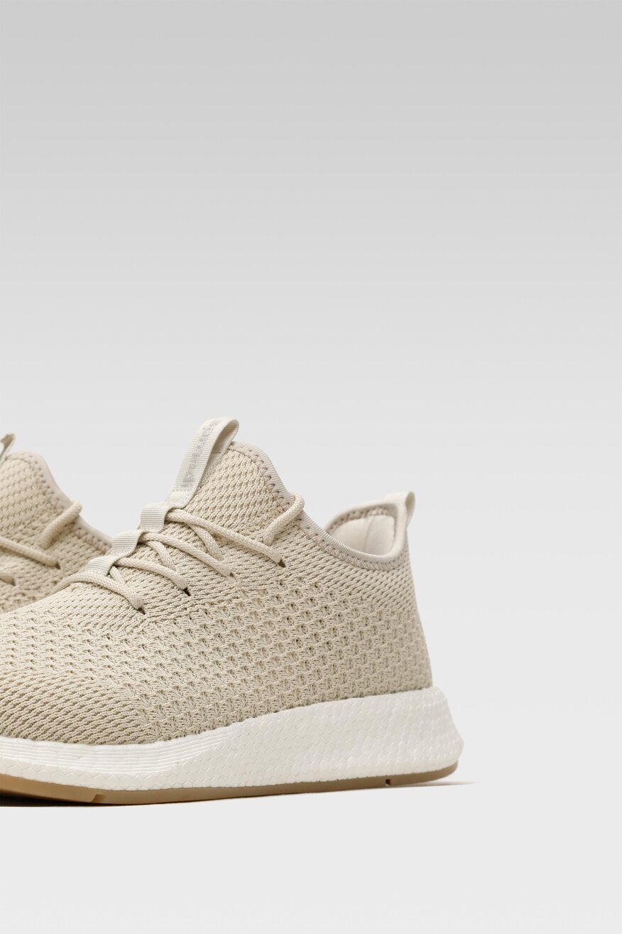 
                Sprandi - Obuwie sportowe beżowe sznurowane - 5904248226800