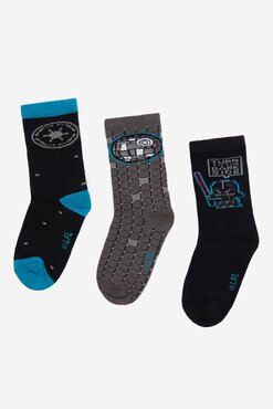 Skarpetki Star Wars CEO-ACCCS-AW25-210SW(3-PACK) Czarny