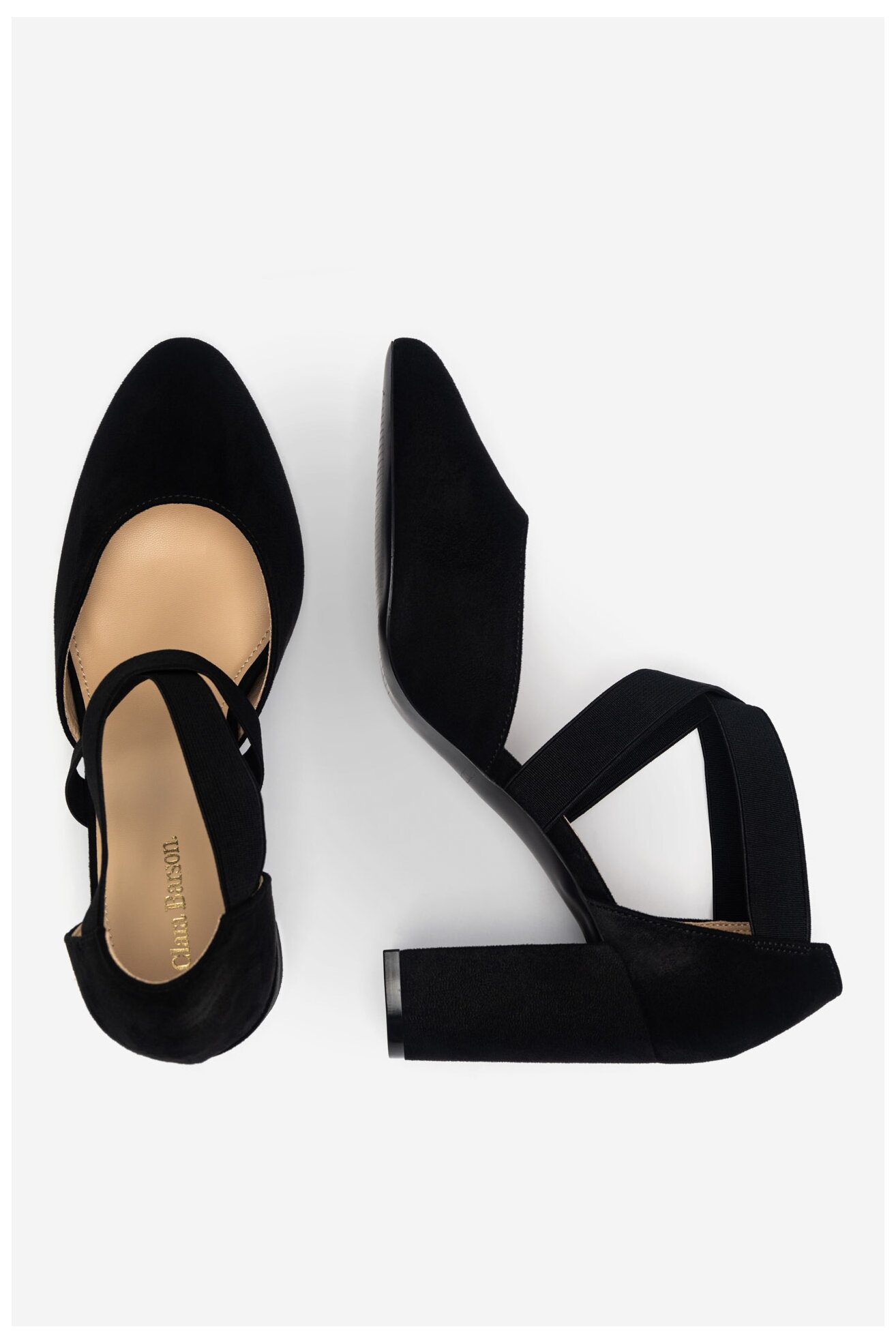 Körömcipő Clara Barson WYL3755-1 FEKETE