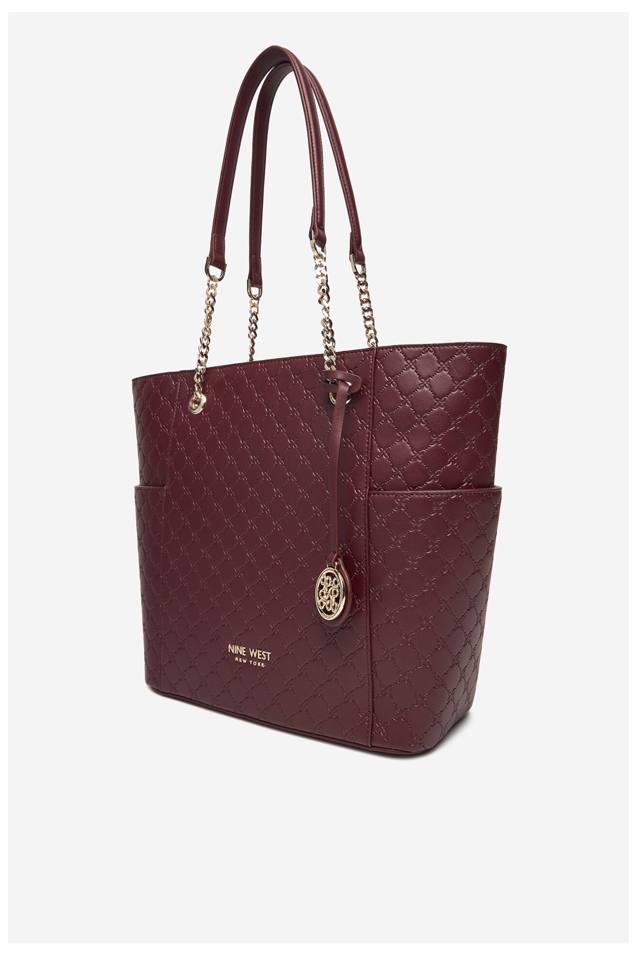 Kézitáska NINE WEST CEO-NEBRASKA-LDA8208A BORDÓ
