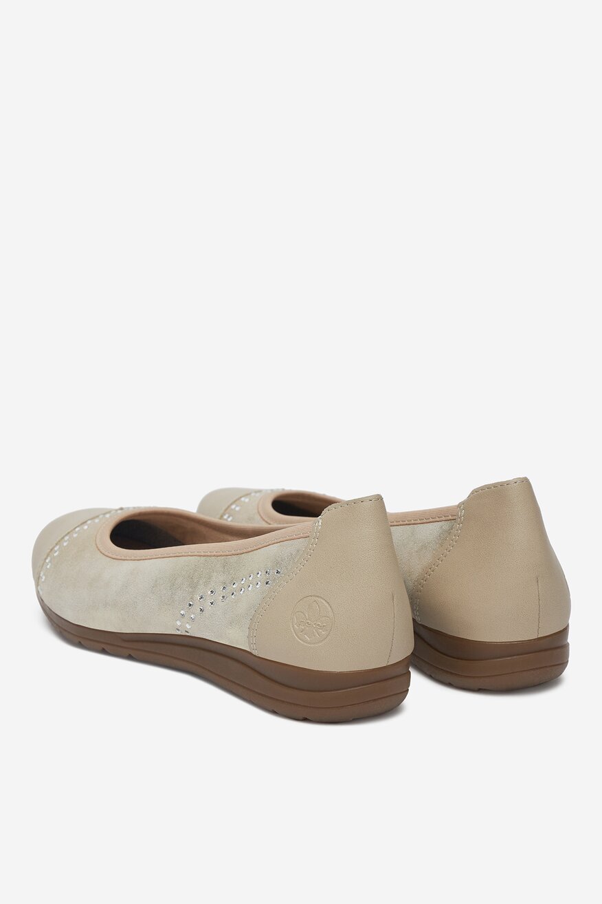 
                Rieker - Czółenka zamszowe - 2230074037222