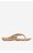 Джапанка за басейн Crocs KADEE II LEOPARD FLIP W 206398-98R ЗЛАТИСТ
