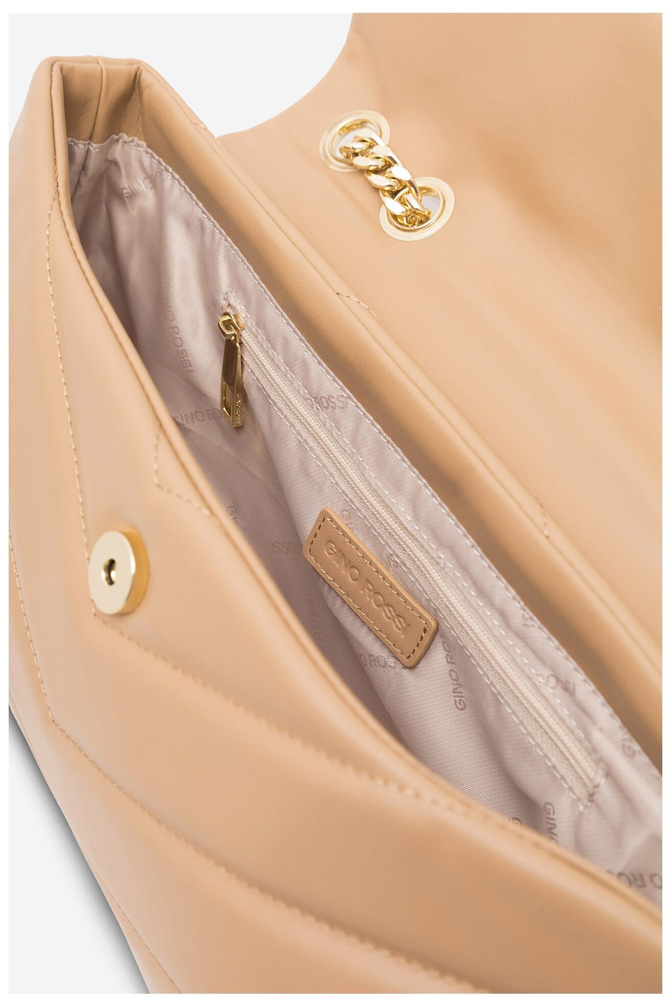 Kézitáska Gino Rossi CS6870 BÉZS