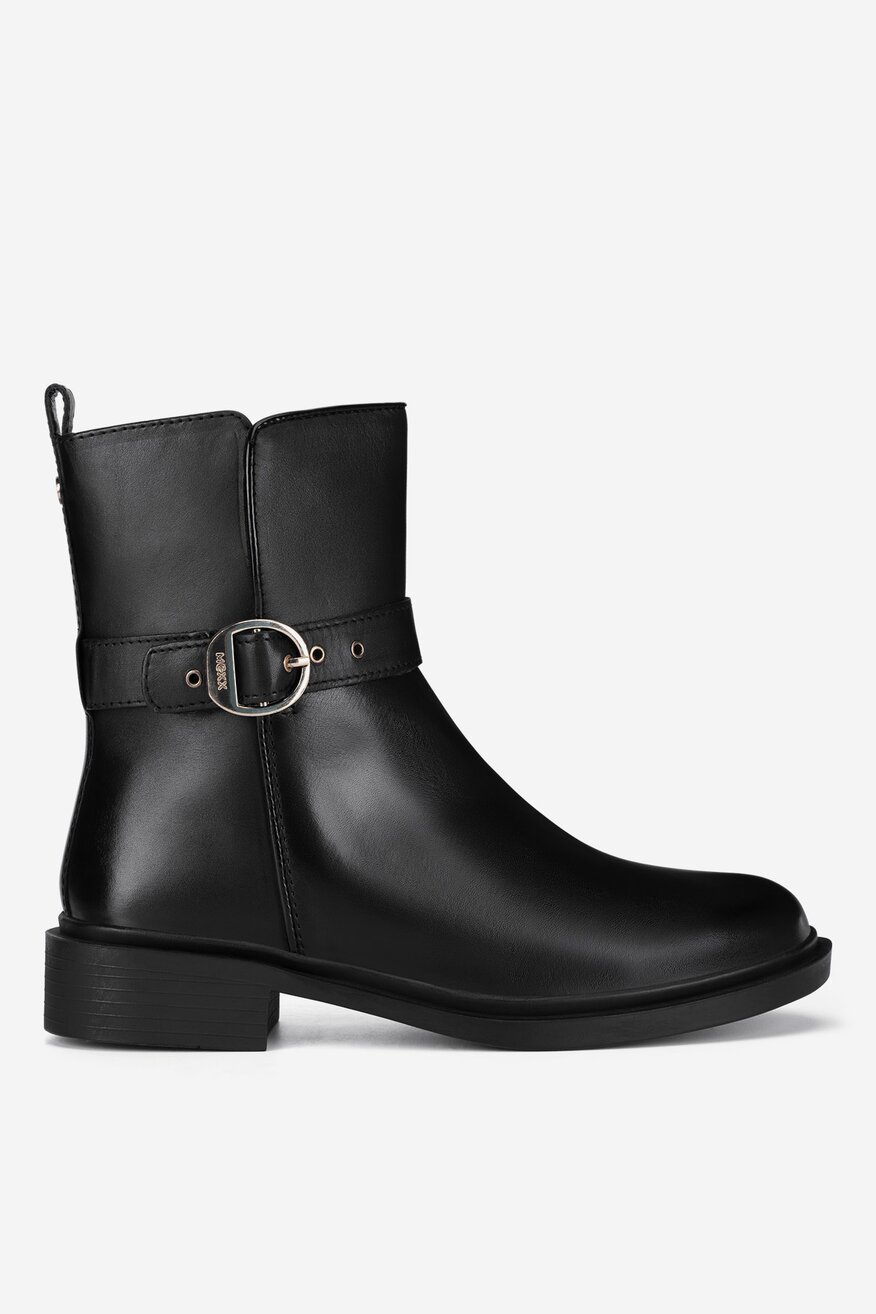 Mexx - Botki skórzane - 5905588995326