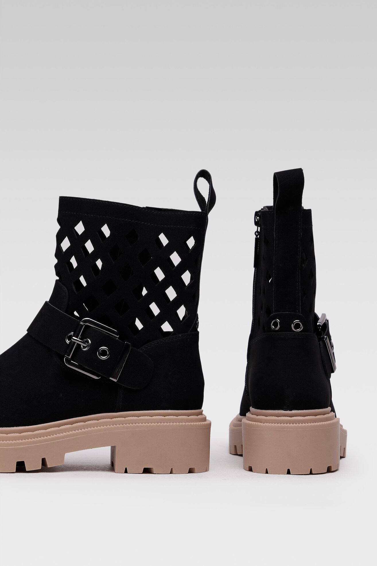 Botki Quazi WS5618-09 Czarny