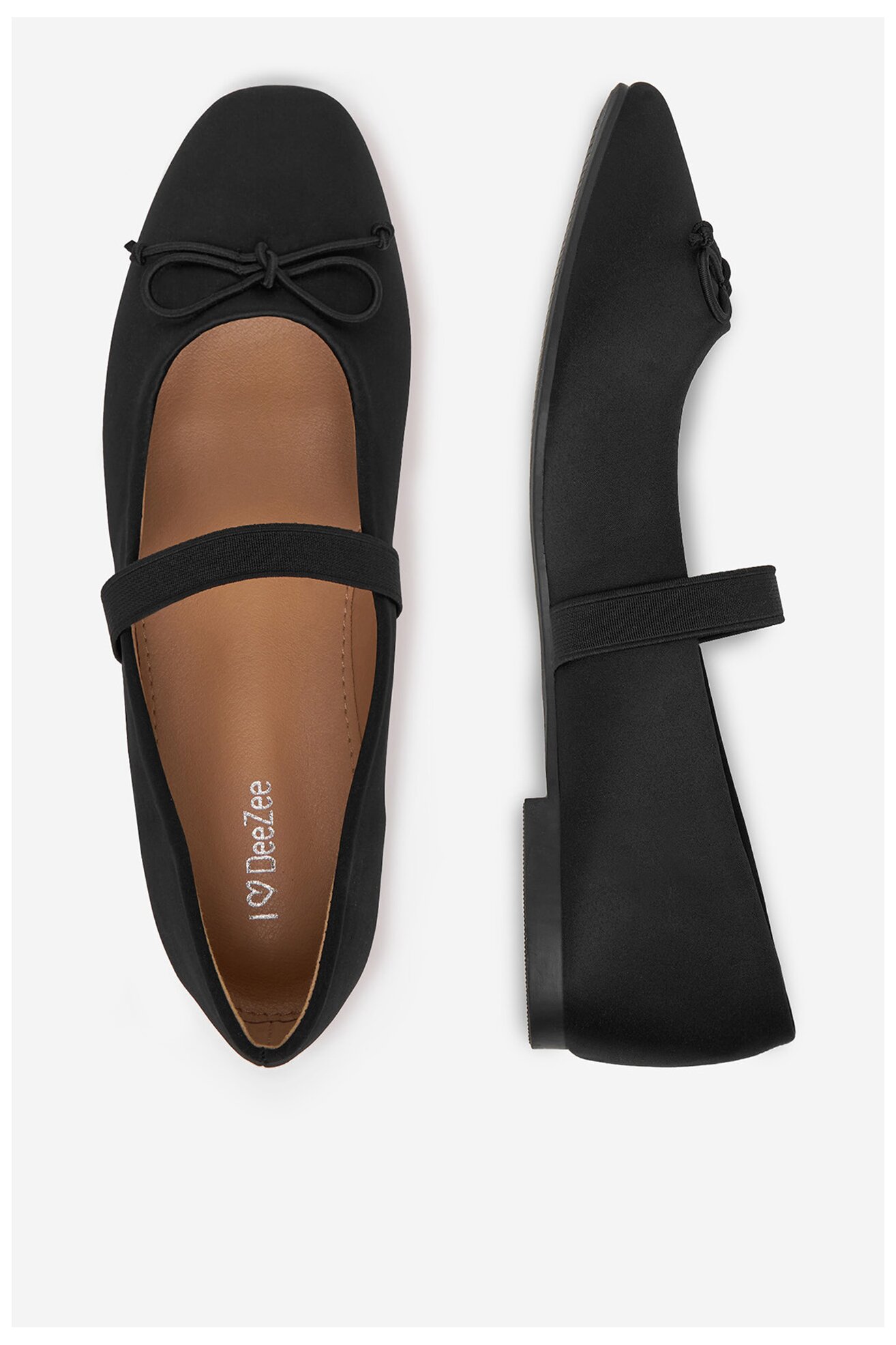 Балетки DeeZee 9-125-1 ЧОРНИЙ