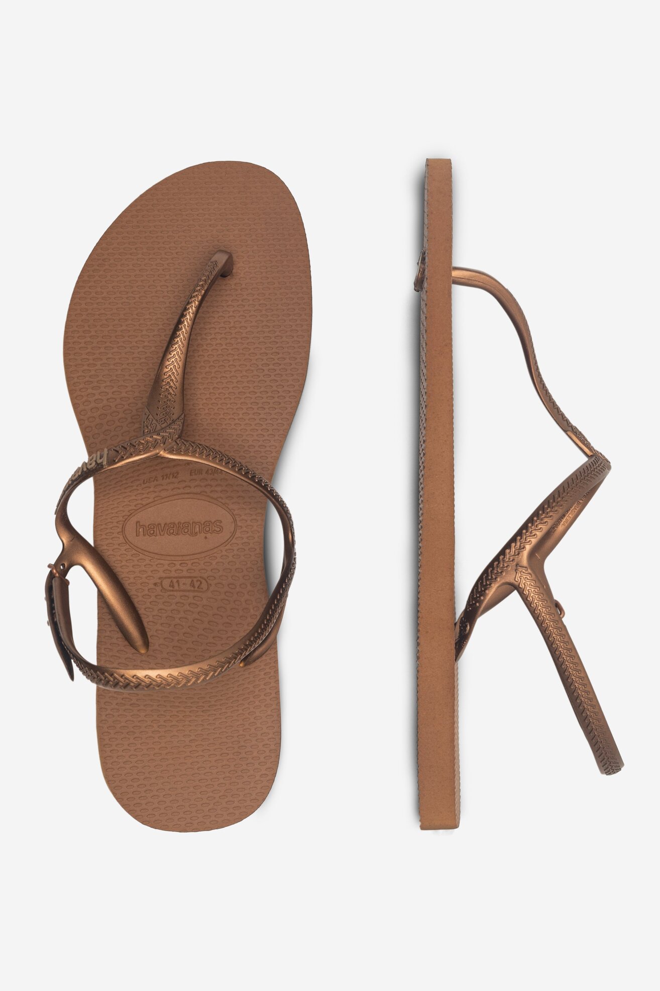 Klapki Havaianas 41447561976 Miedziany