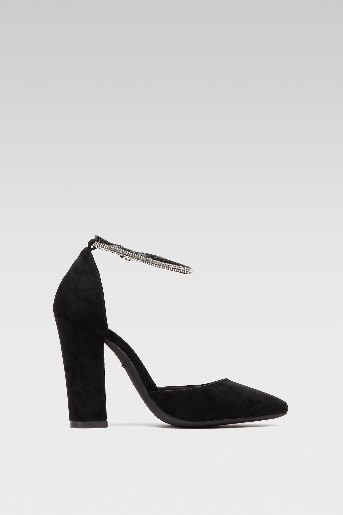 Czółenka DeeZee KL-091201-01 Czarny