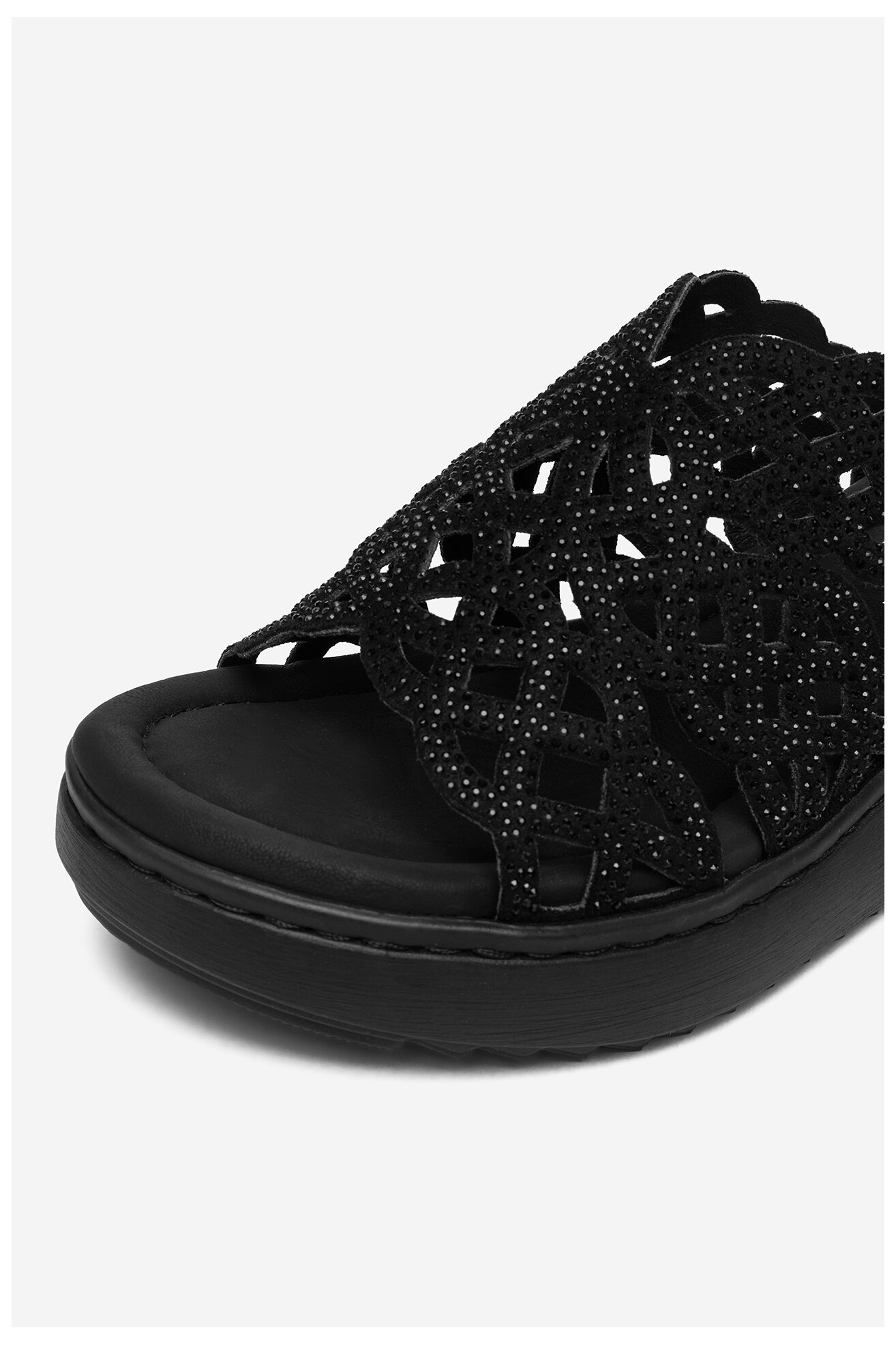 Klapki Rieker CEO-V1789-00 Czarny