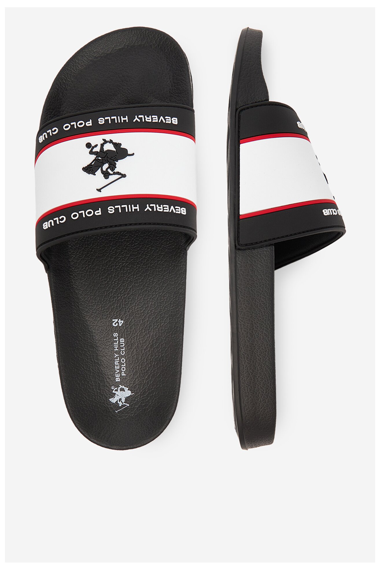 Папуче за базен Beverly Hills Polo Club CEO-M865813 CRNA