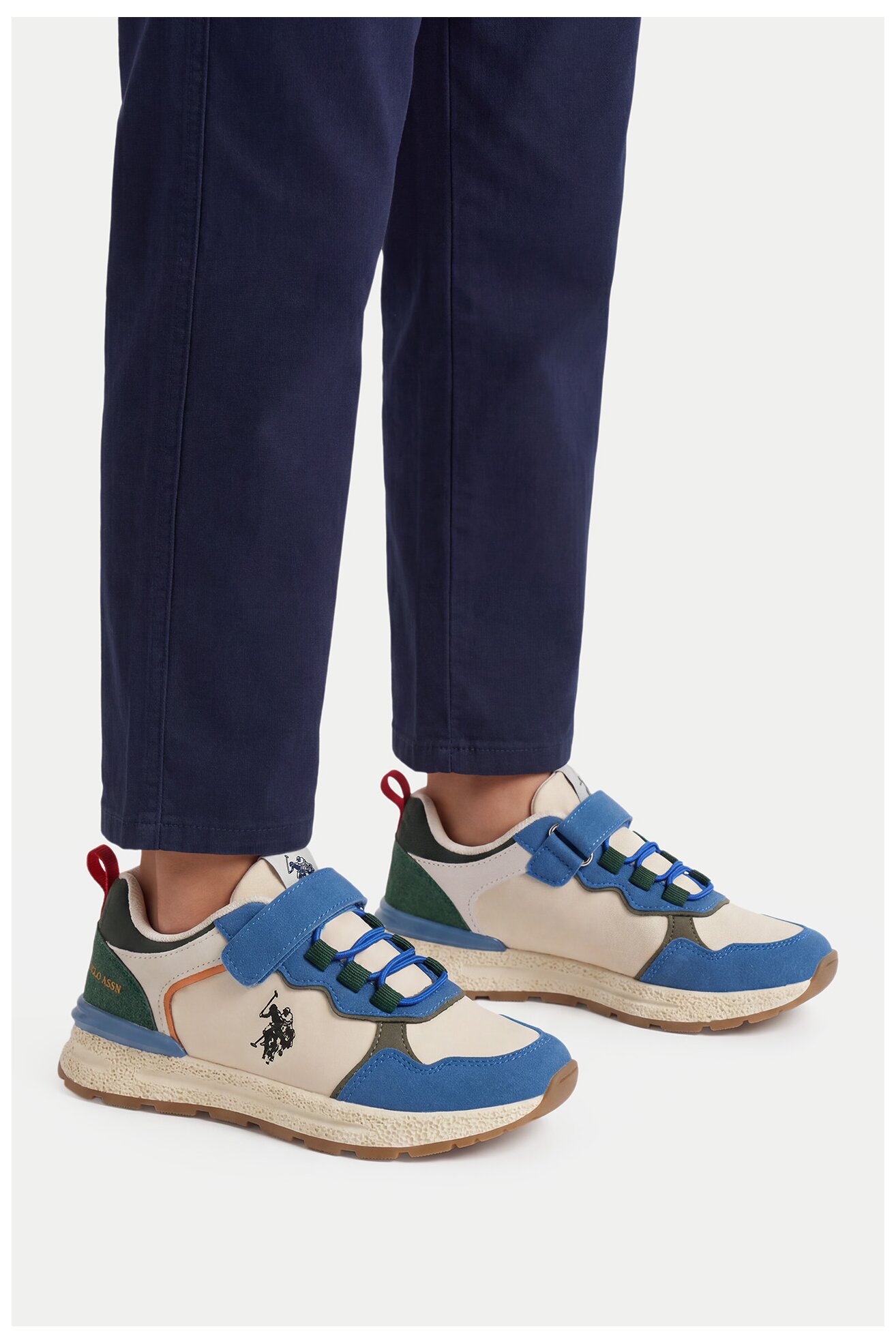 Sneakers U.S. POLO ASSN. EO-ALEX001K/6TY1 Biały