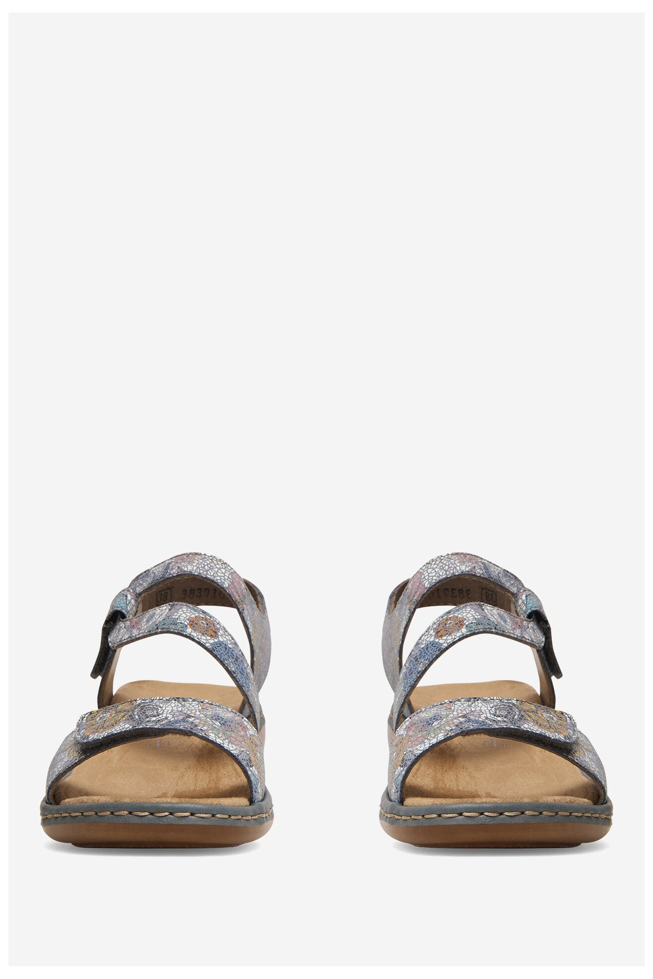 Sandały Rieker 659C7-90 Niebieski