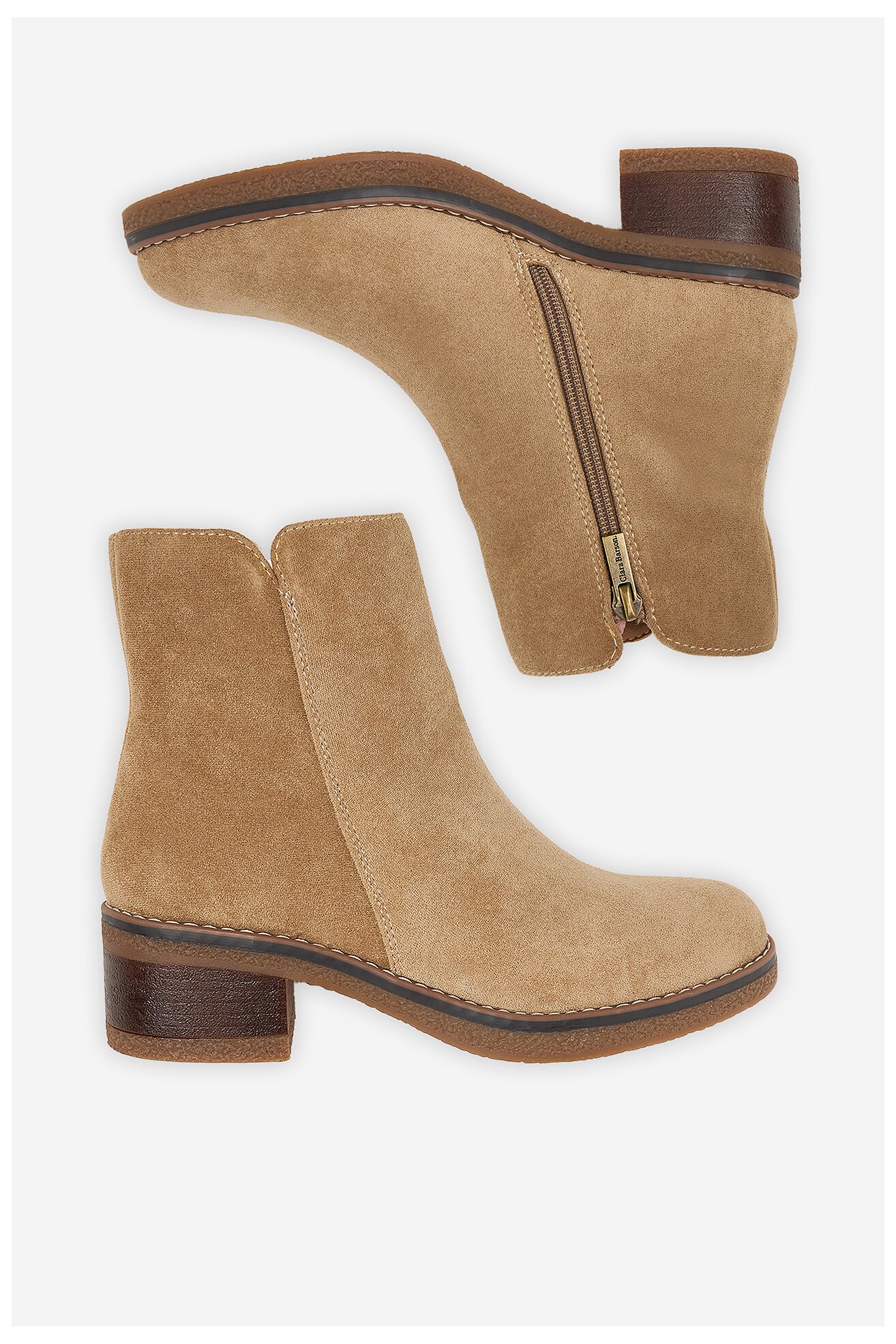 Bokacsizma Clara Barson CEO-LM13355-X06 BÉZS