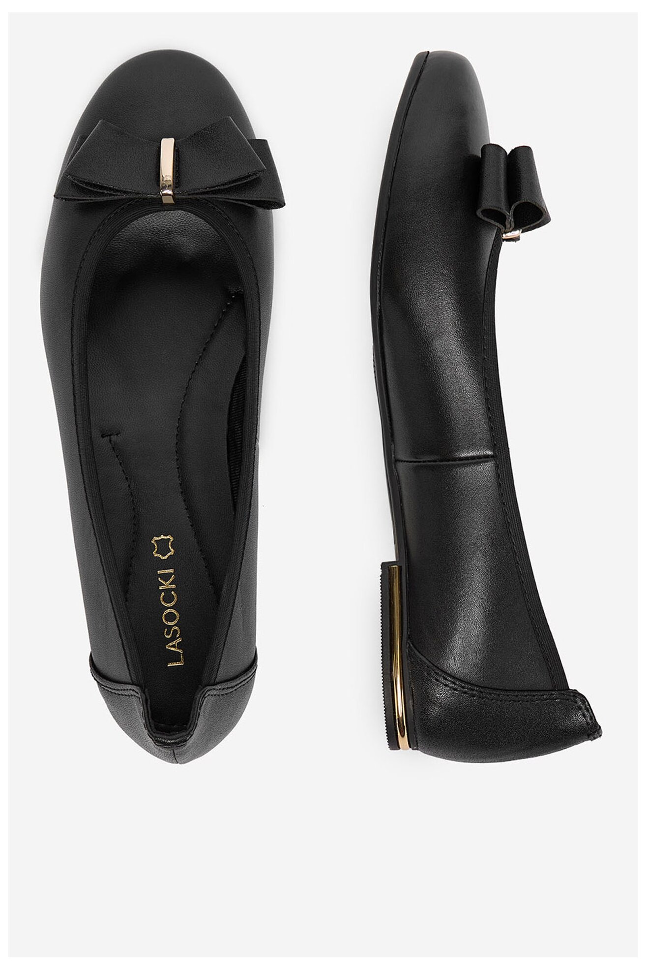 Baleriny Lasocki CEO-RST-ARABELLA-02 Czarny