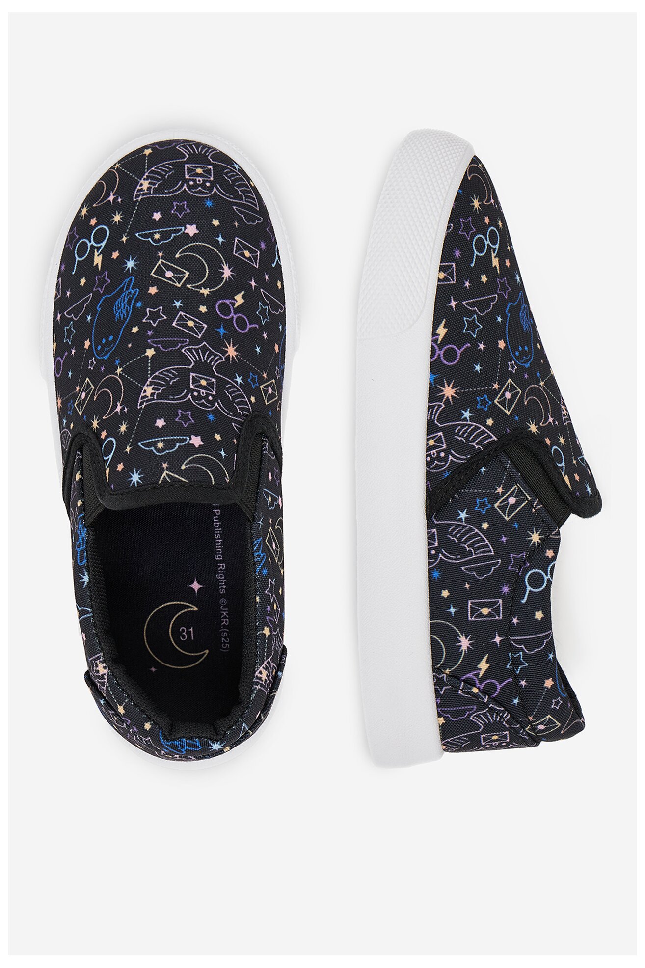 Plátěná obuv Harry Potter CEO-CP91-AW25-326WBHP ČERNÁ