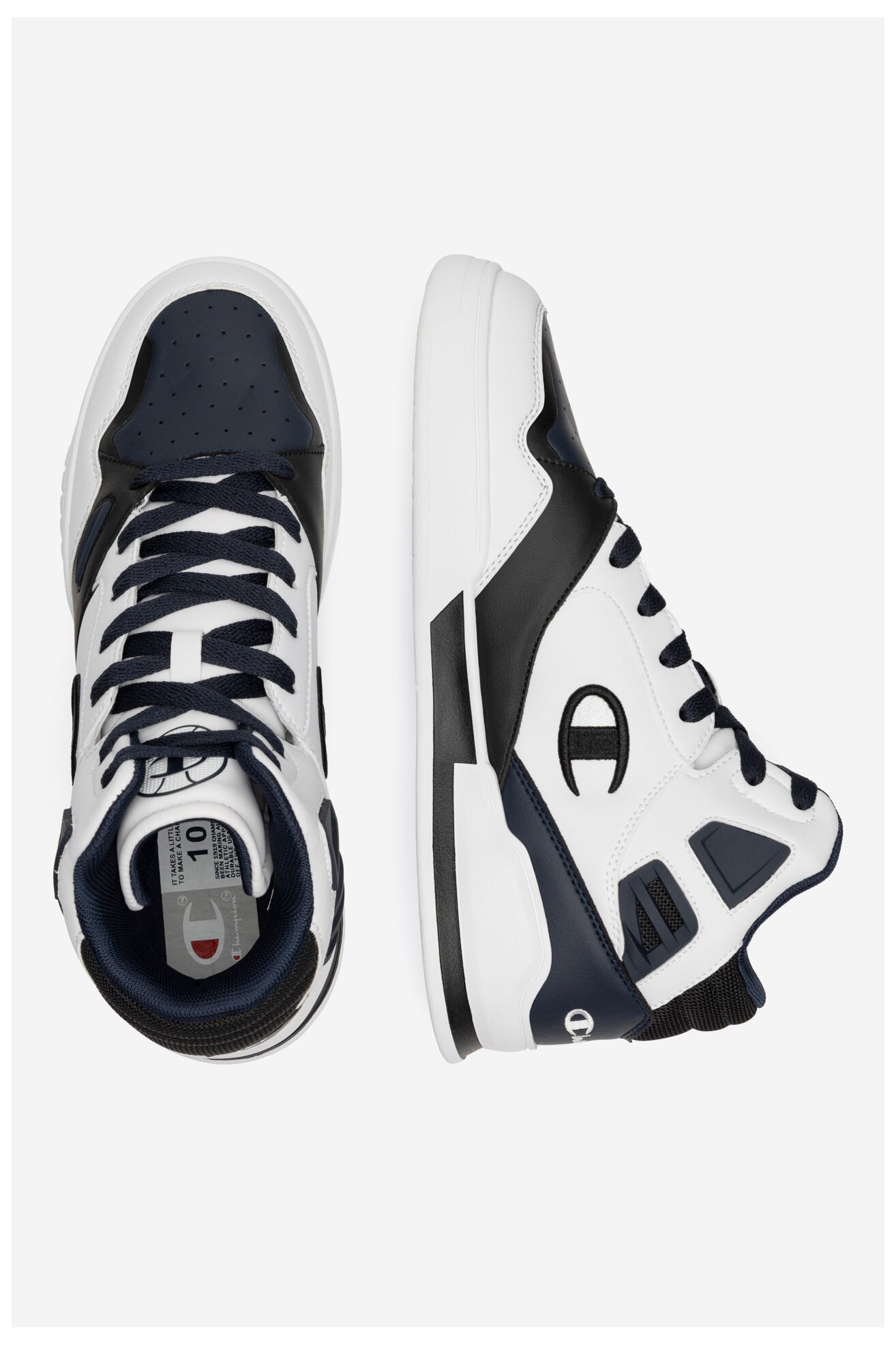 Obuwie sportowe Champion 3 POINT TECH MID S22273-WW016 Biały