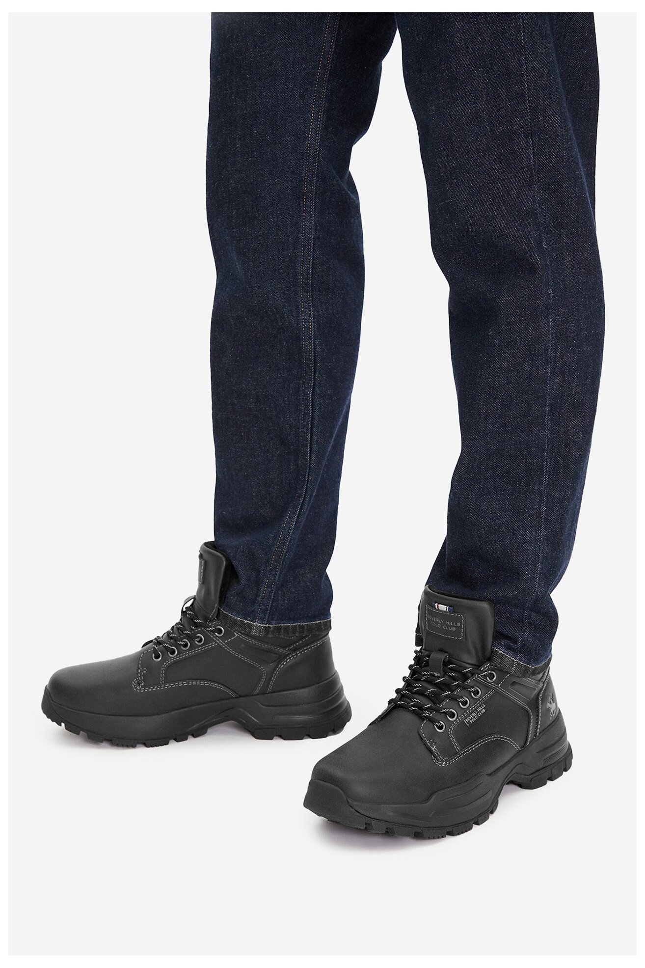 Trzewiki Beverly Hills Polo Club CEO-V5-OSCAR Czarny