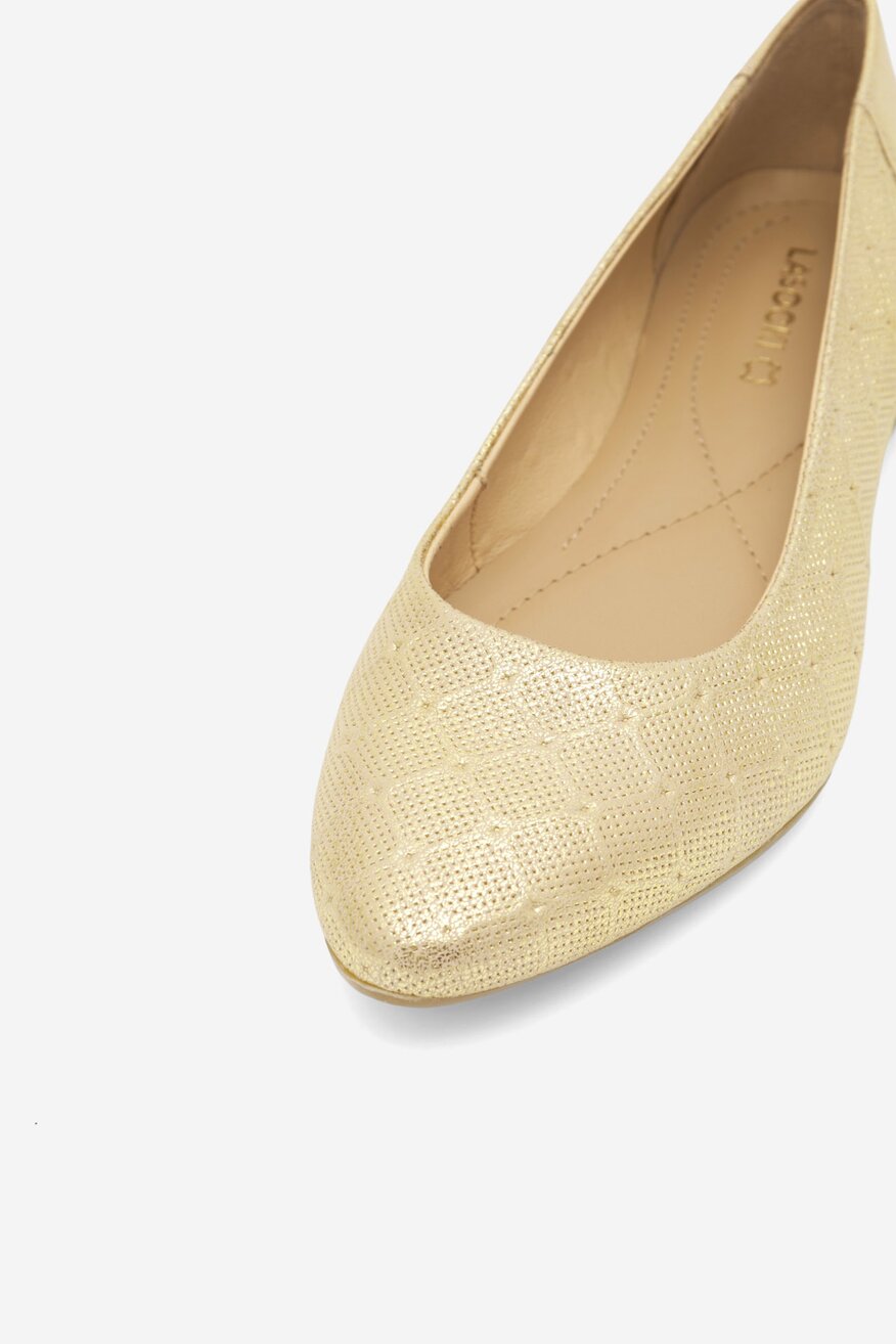 
                Lasocki - Baleriny skórzane - 5905588370529