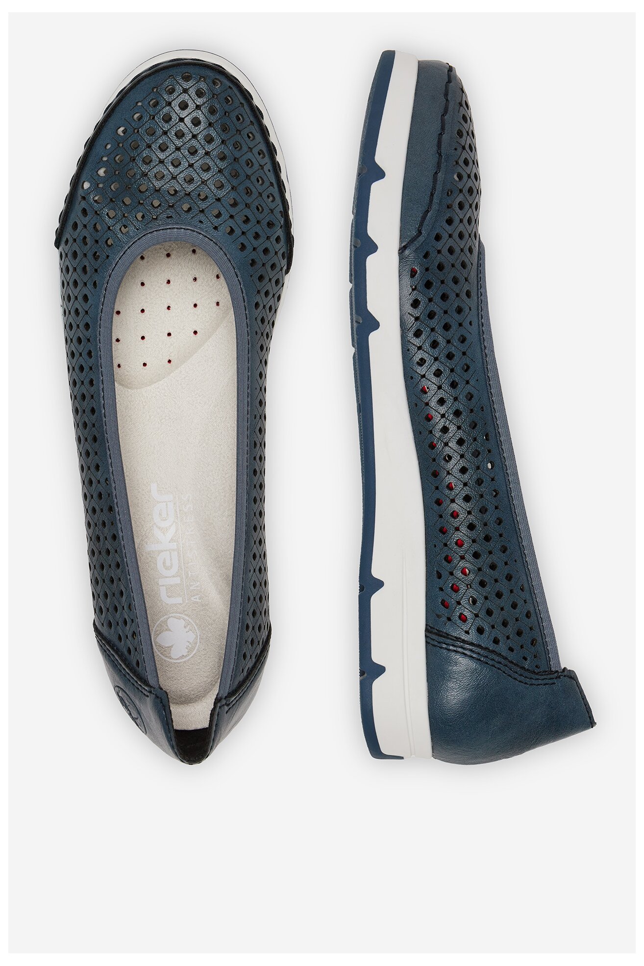 Балерина Rieker CEO-L3065-14 КОБАЛТОВО СИНЬО