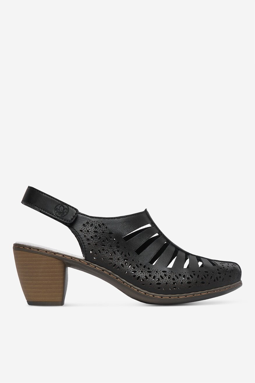 
                Rieker - Sandały skórzane - 5906751764503