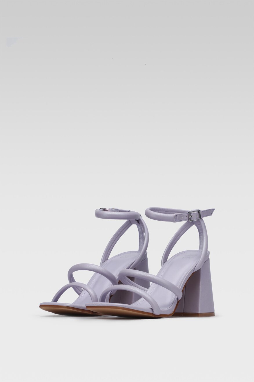 
                Jenny Fairy - Sandały na obcasie fioletowe - 5903698610207