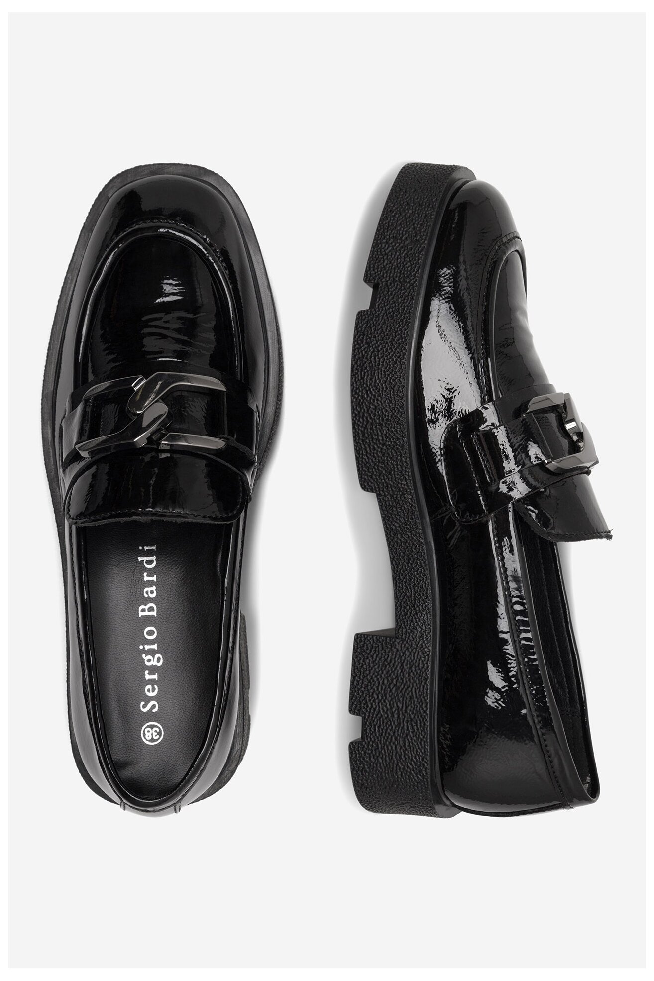 Mokasyn Sergio Bardi WI16-C1053-01SB Czarny