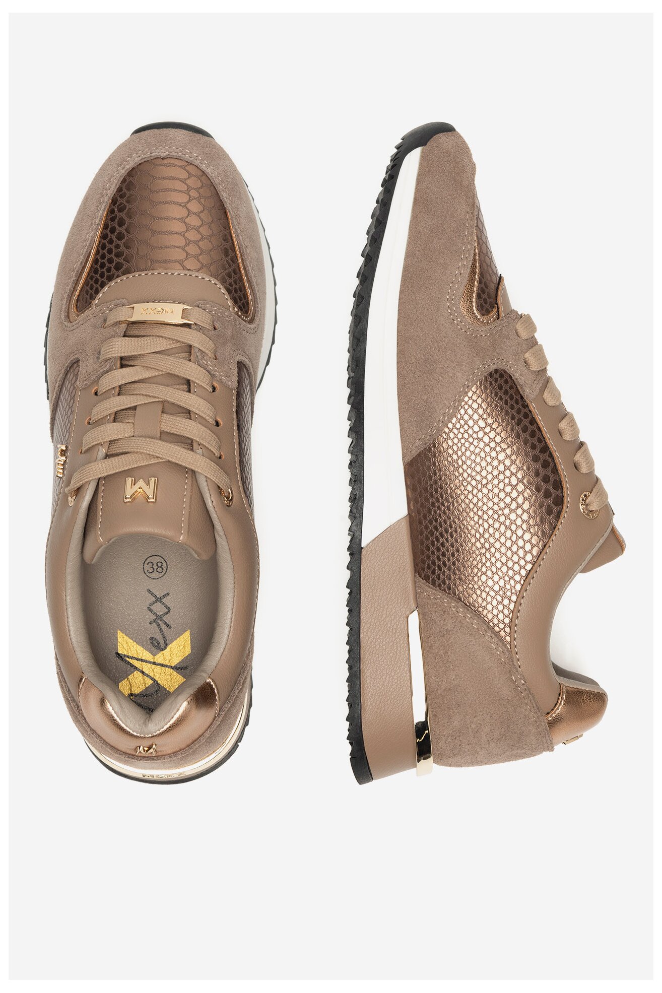 Sneakers Mexx MI001008343W Beżowy ciemny