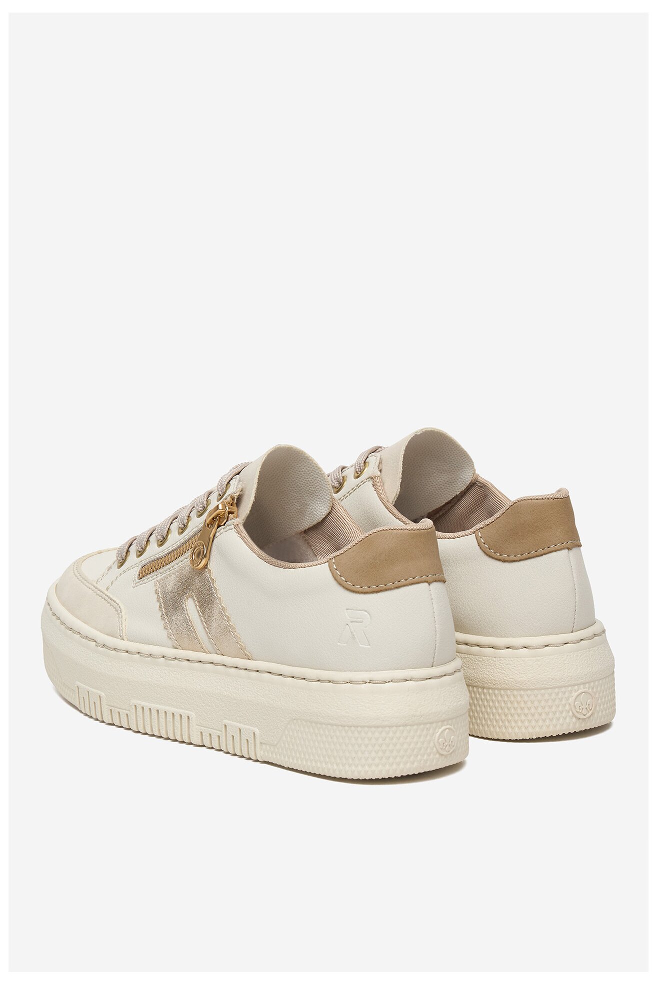 Sneakers Rieker CEO-M1912-80 Beżowy jasny