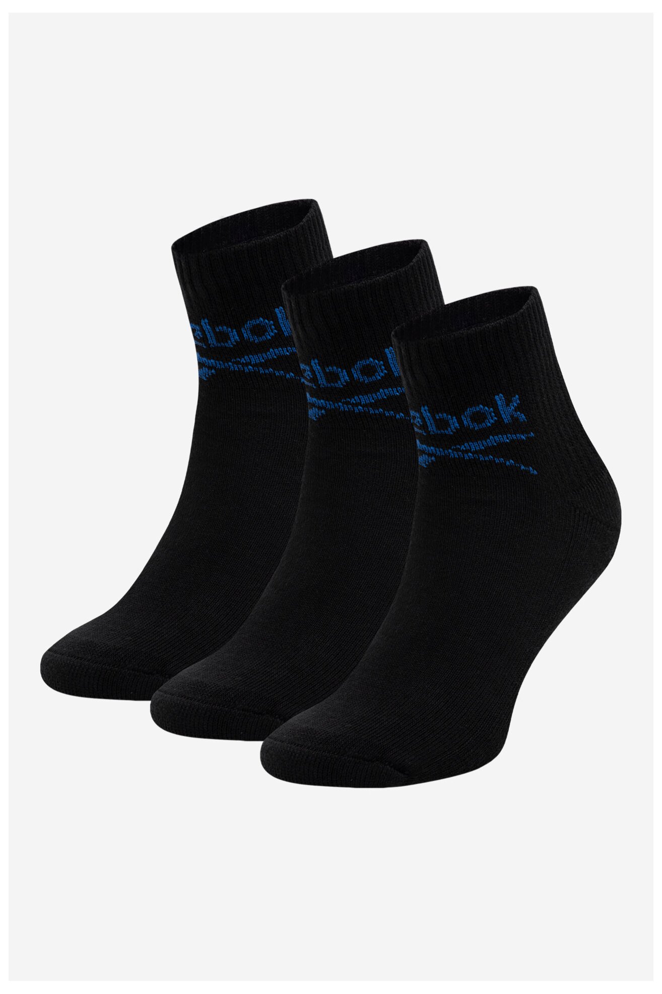 Soseste Reebok R0255-SS24 (3-PACK) NEGRU