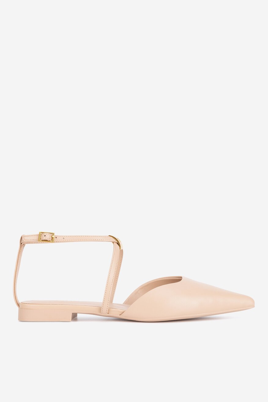 
                Gino Rossi - Baleriny skórzane - 5905588588610