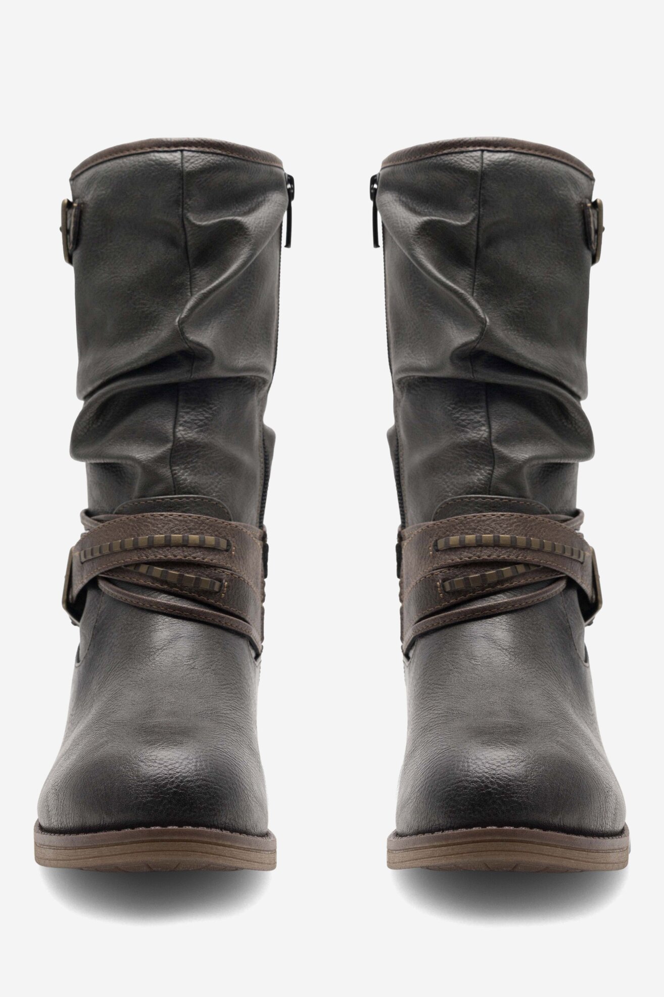 Kozaki Mustang 1139-624 Granatowy