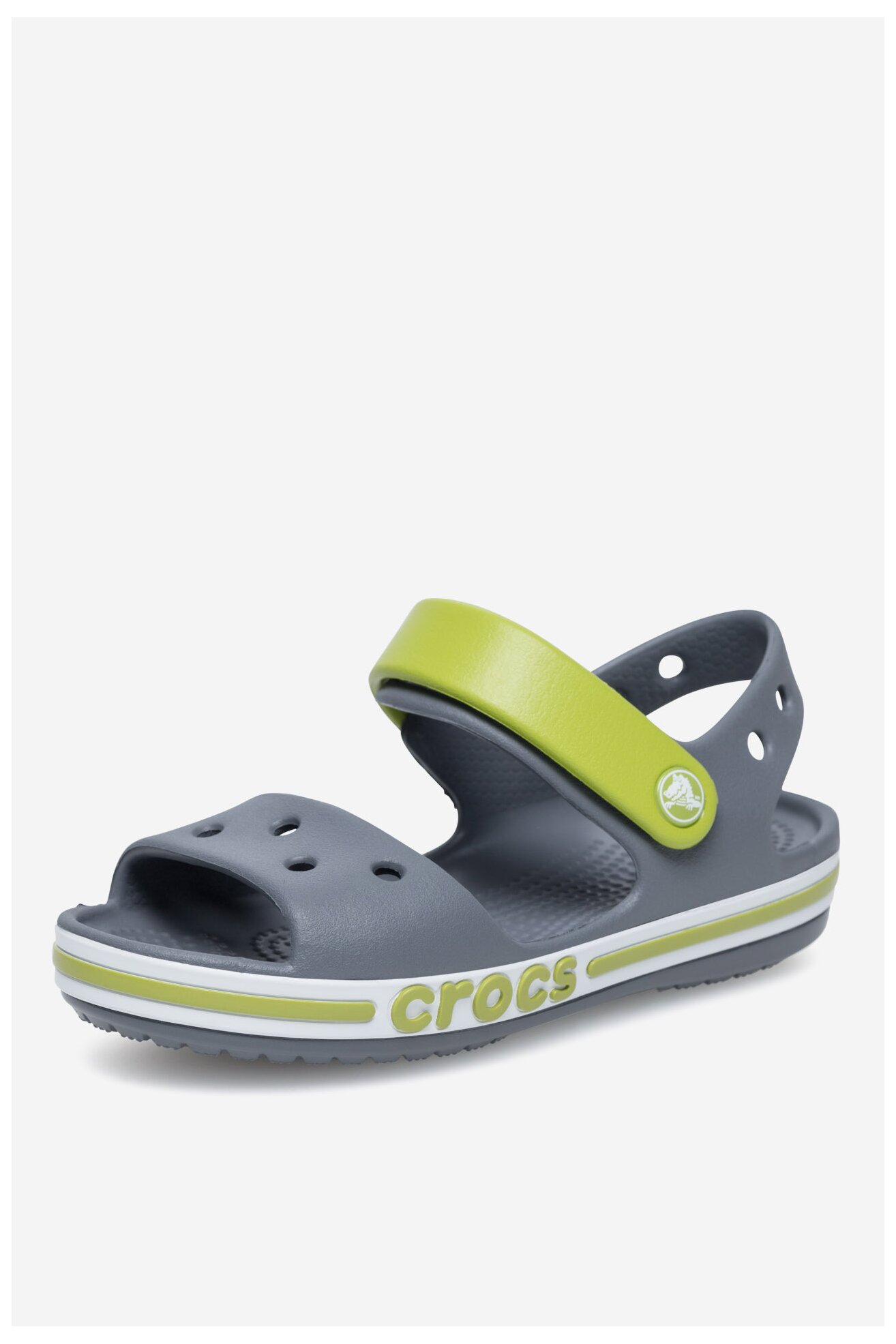 Sandały Crocs BAYABAND SANDAL K 205400-025 Szary