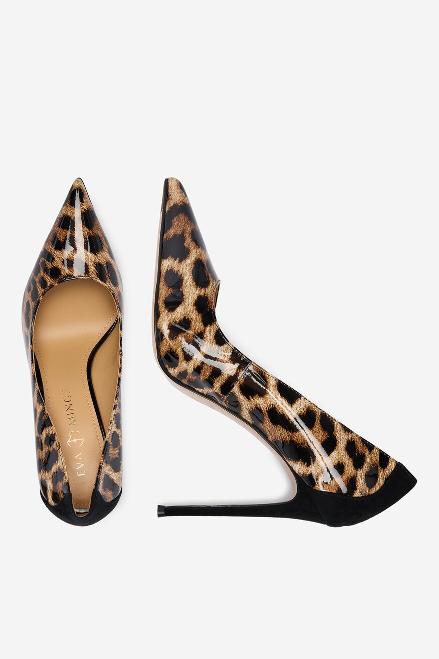 
                Pantofi cu toc EVA MINGE MARO - 5906751284704