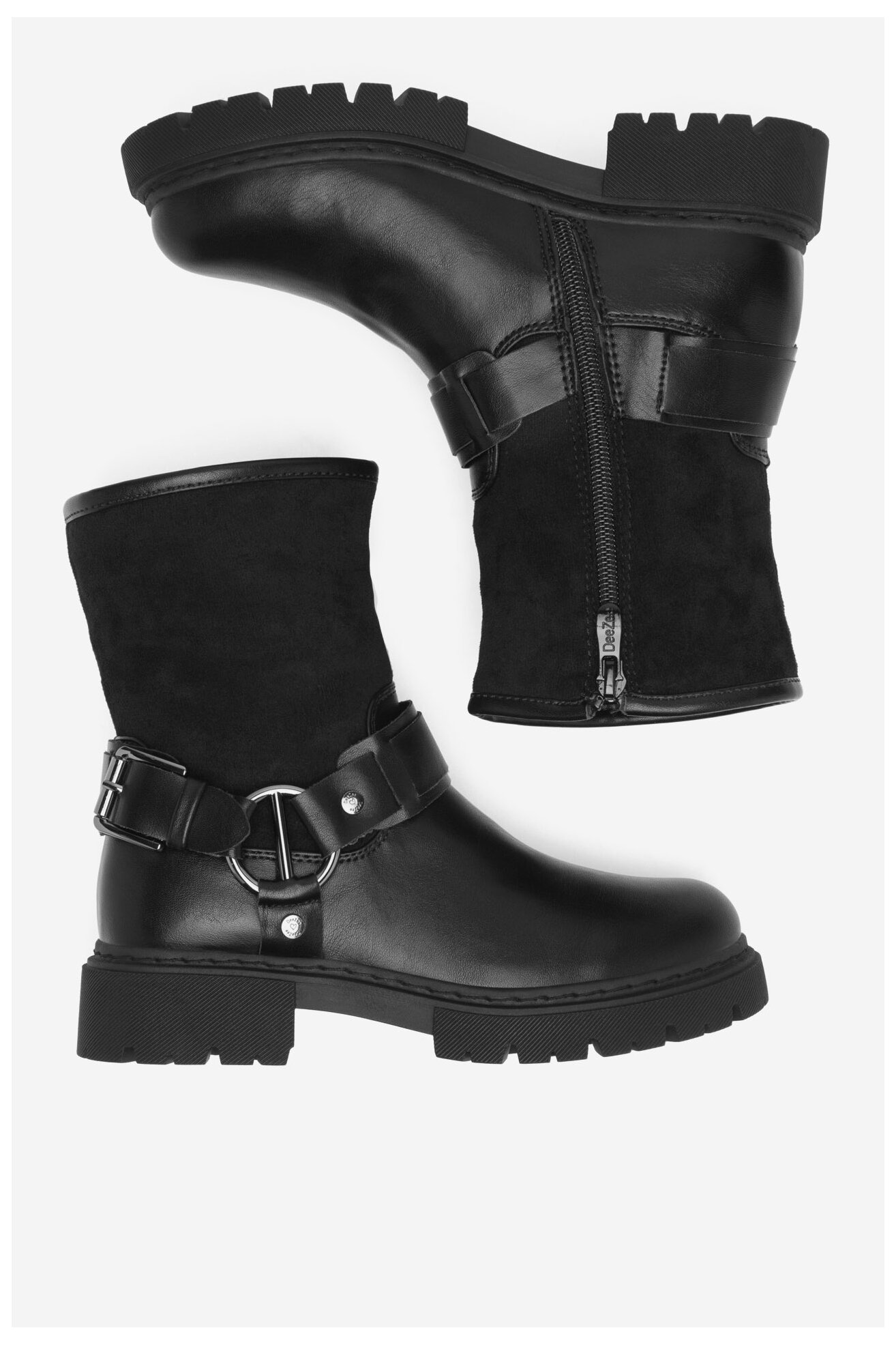 Botki DeeZee CS6320-04 Czarny