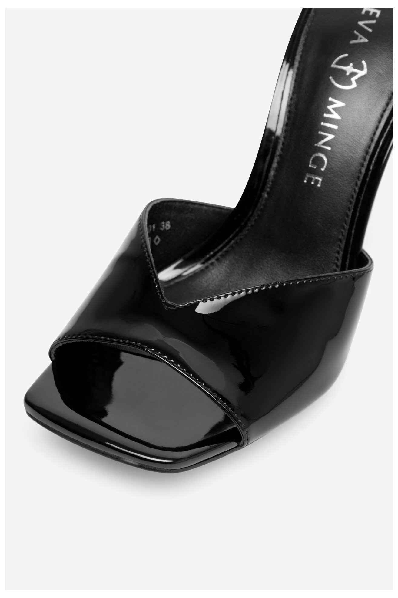 Сандали EVA MINGE STEPHANIE-V1051L-01 ЧЕРЕН