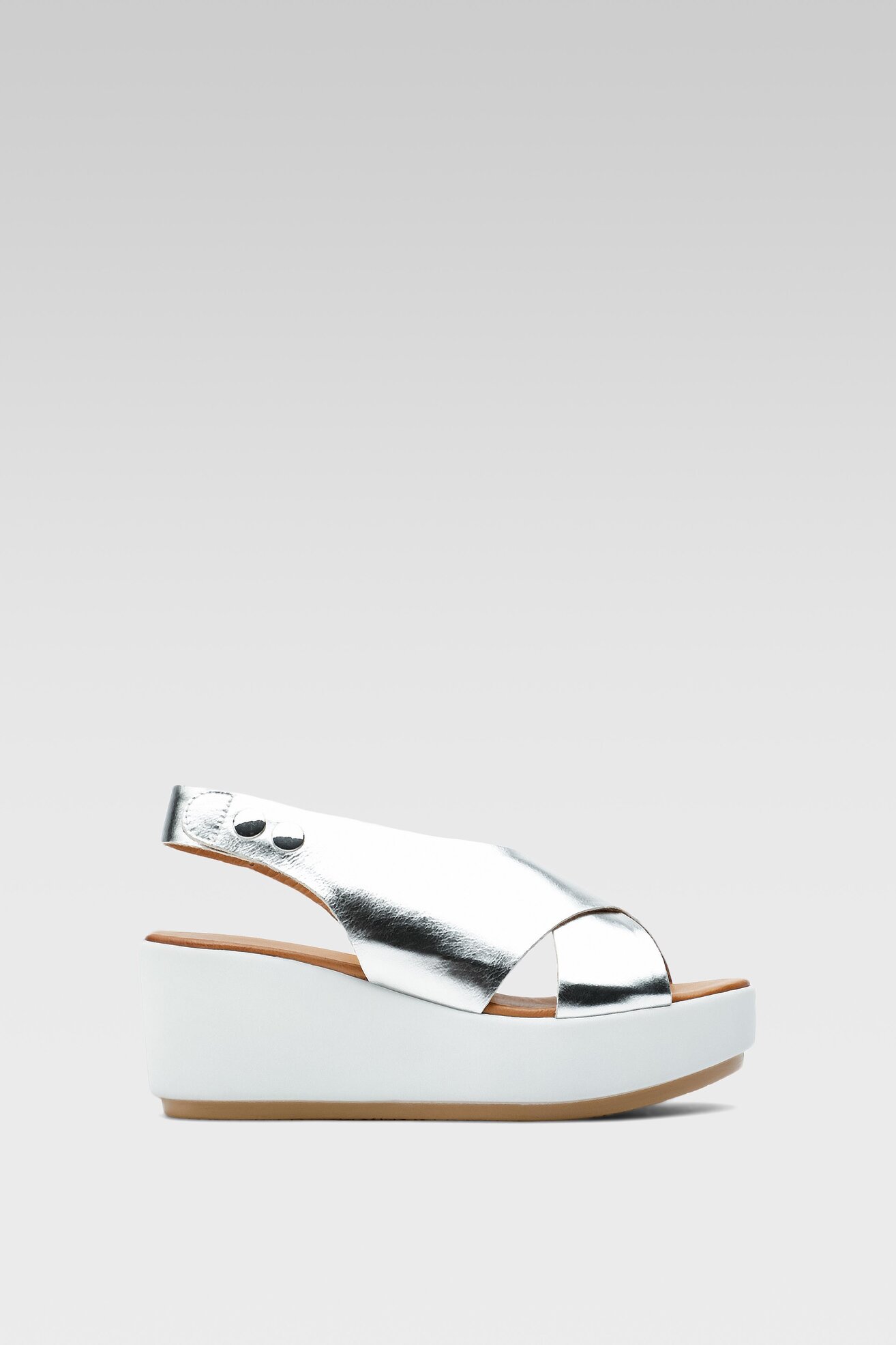 Sandały Inuovo 123031 Srebrny