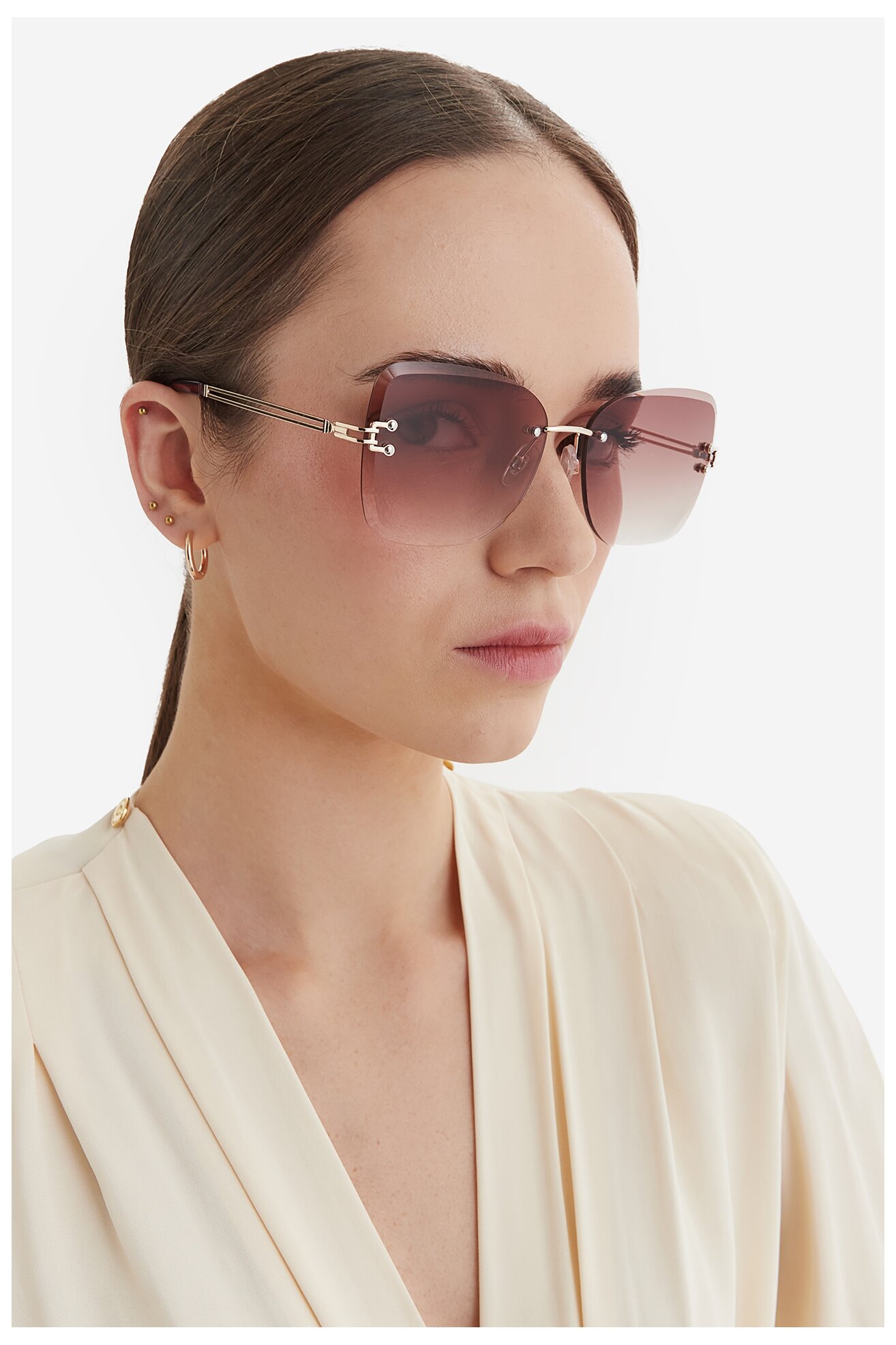 Okulary damskie Jenny WB-4WF-006-SS26 Złoty