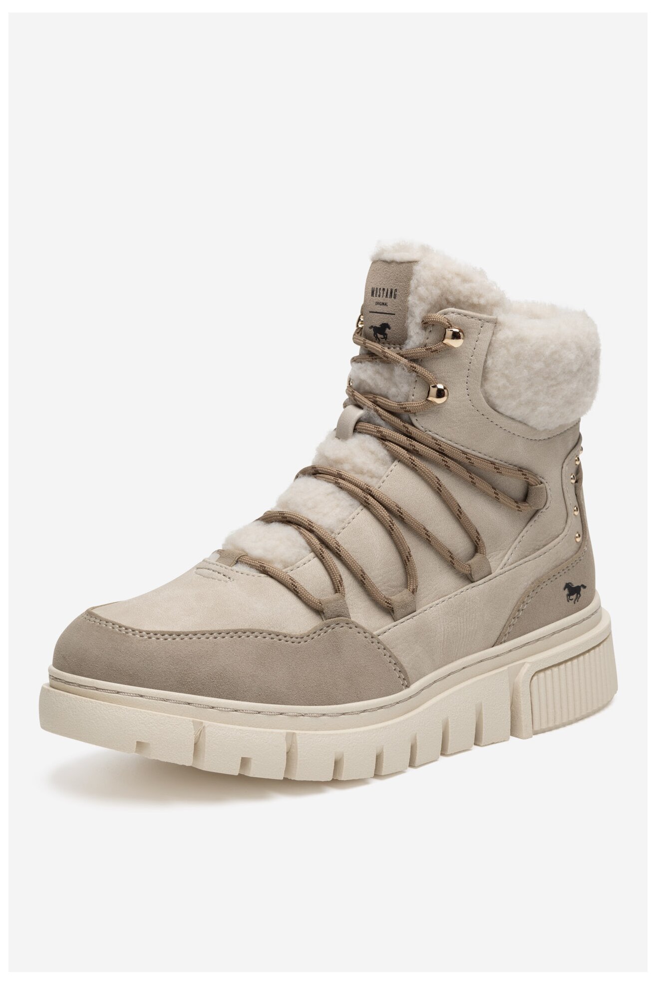 Боти Mustang 1502-602 БЯЛ