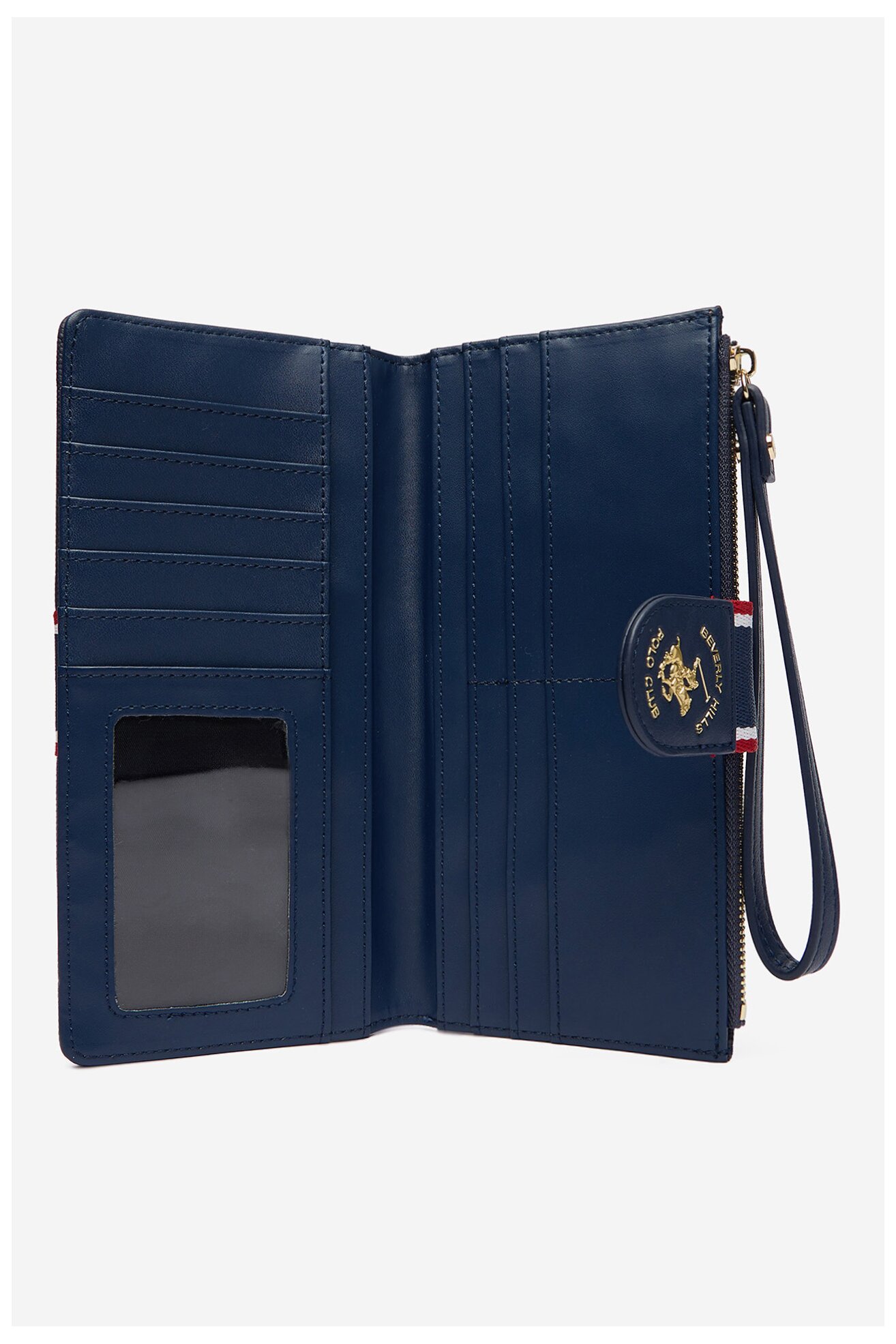 Női pénztárca Beverly Hills Polo Club CEO-BHPC-W1-006-AW25 SÖTÉTKÉK