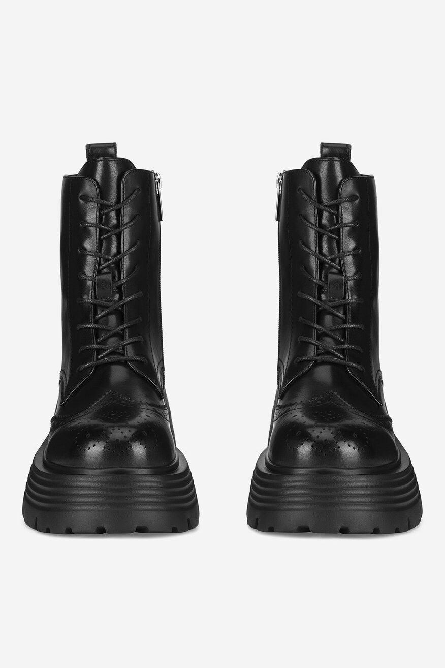 
                Badura - Trzewiki skórzane - 5905588842385