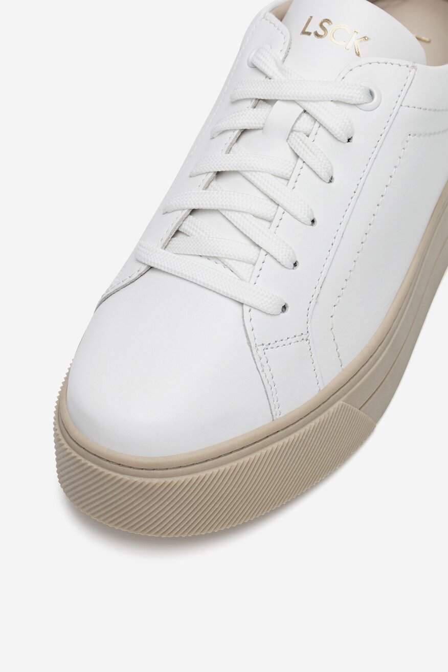 Lasocki - Sneakersy skórzane - 5905588953623