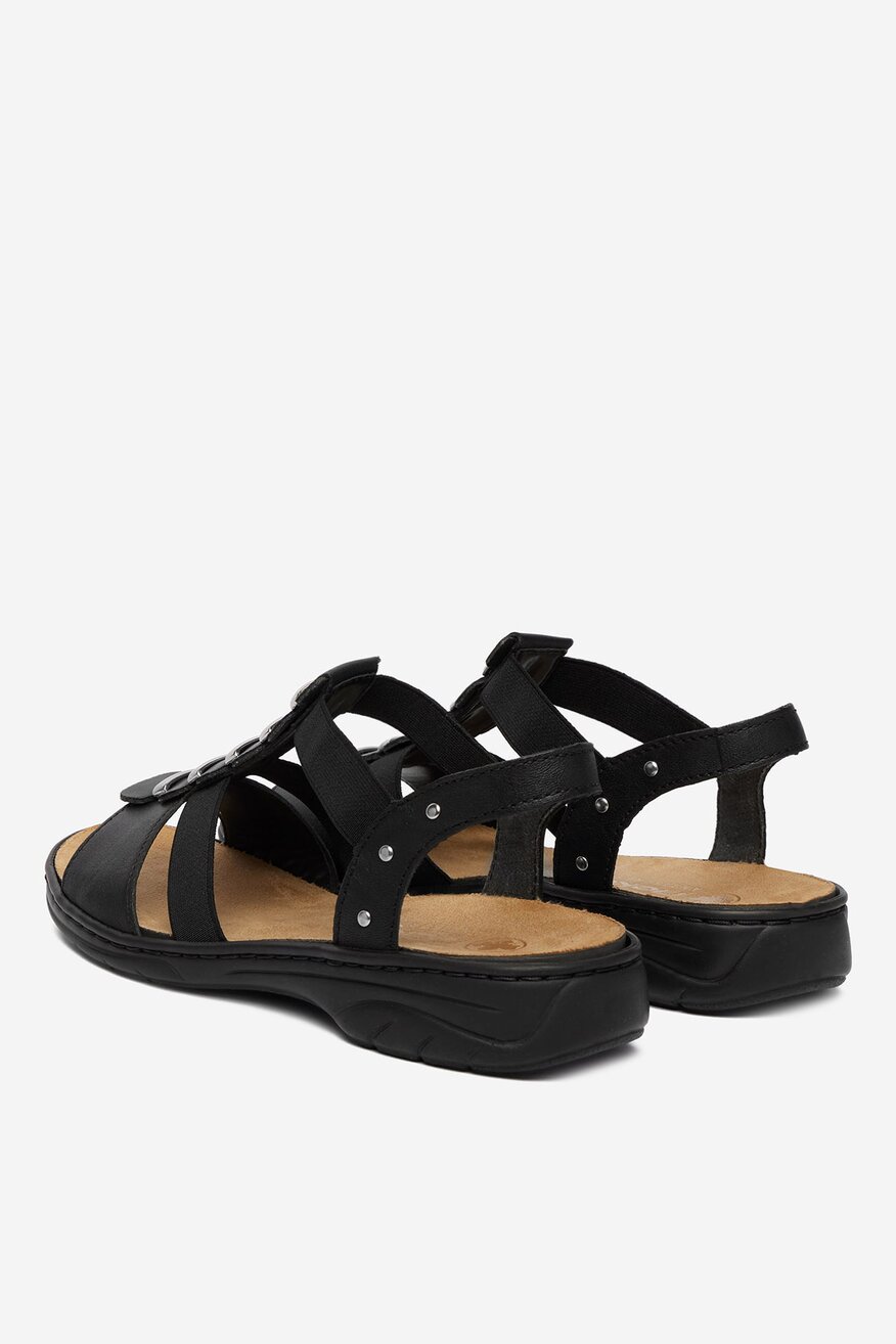 
                Rieker - Sandały skórzane - 5906751763209