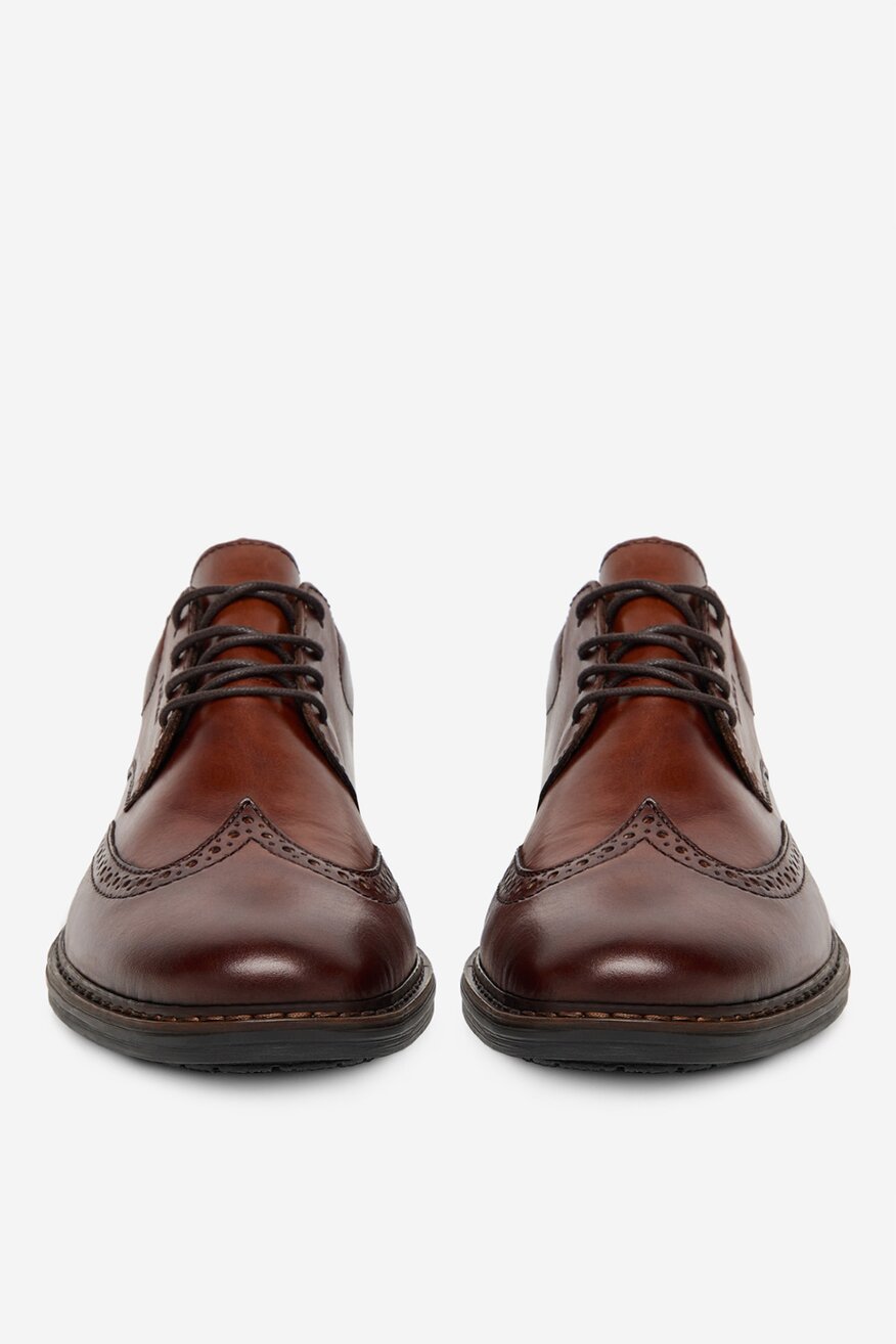 Polobotka Rieker HNĚDÁ - 2230083221643