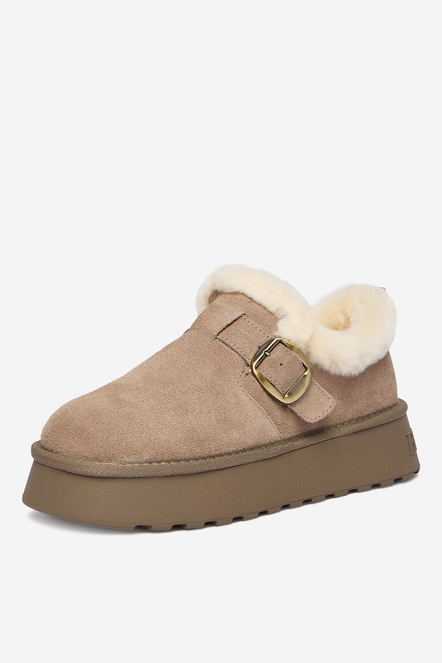 Badura - Śniegowce skórzane - 5906751278314