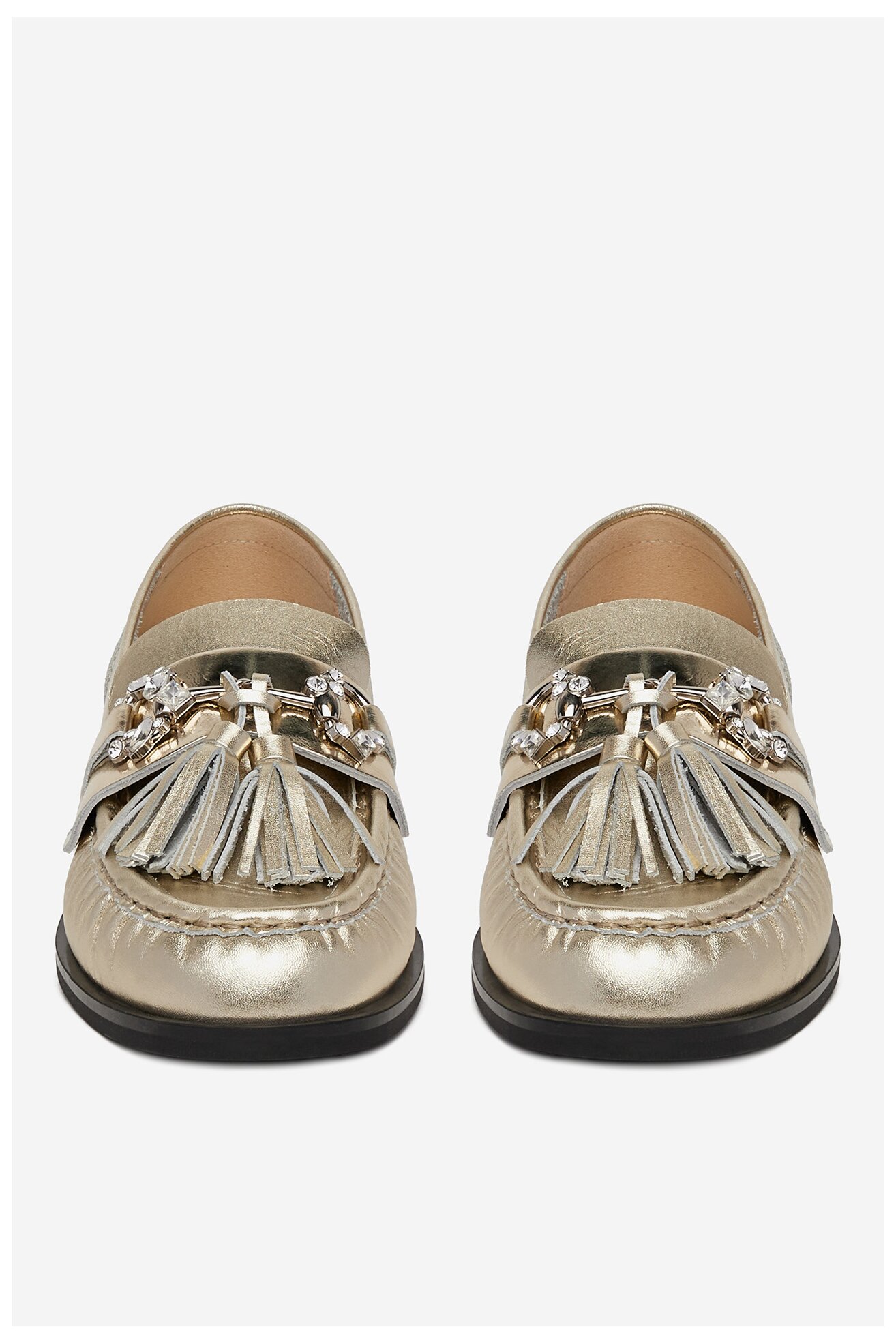 Мокасини EVA MINGE PETUNIA-V1792-335-1 ЗОЛОТИЙ