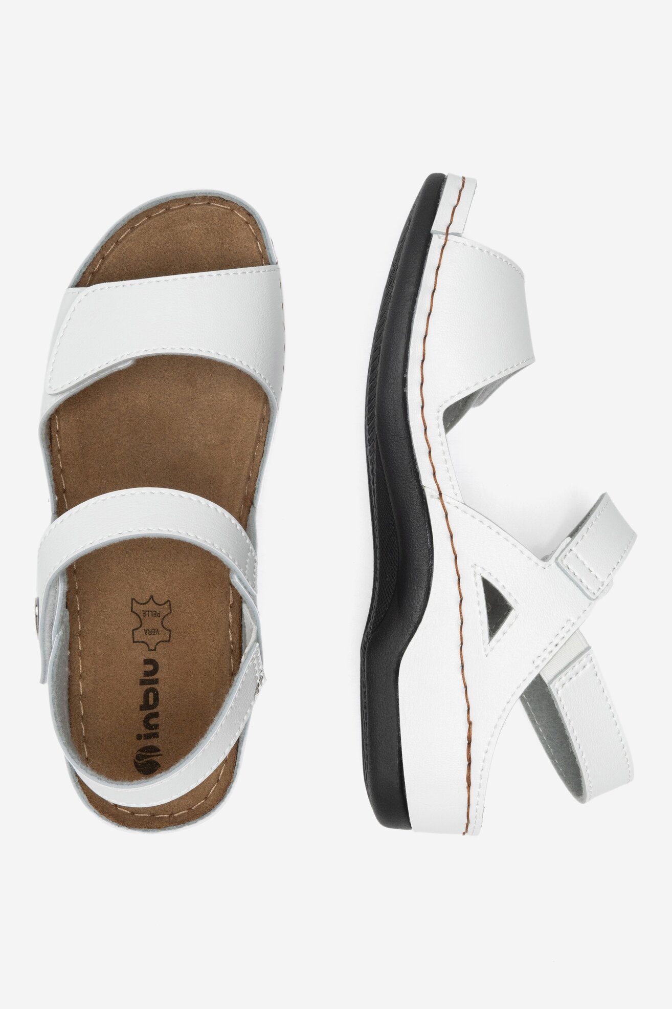 Sandały Inblu O6D3AA01 Biały