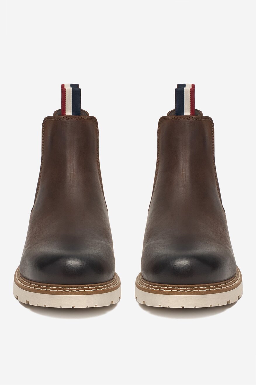 
                U.S. POLO ASSN. - Sztyblety skórzane - 5906751452325