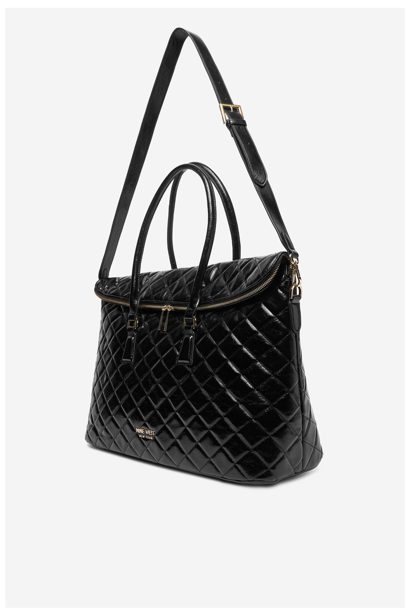 Kézitáska NINE WEST CEO-SOPHIA-LA374-4066 FEKETE