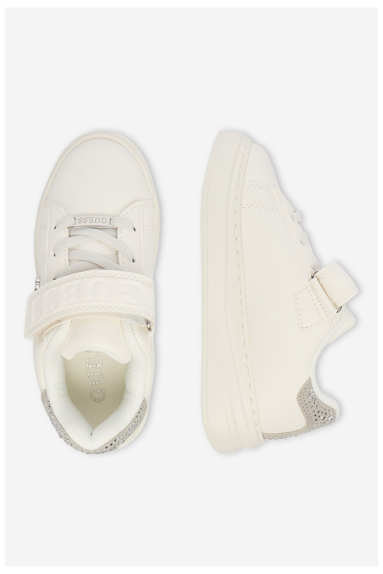 Sneakers GUESS CEO-V12-1145-SS26 Biały