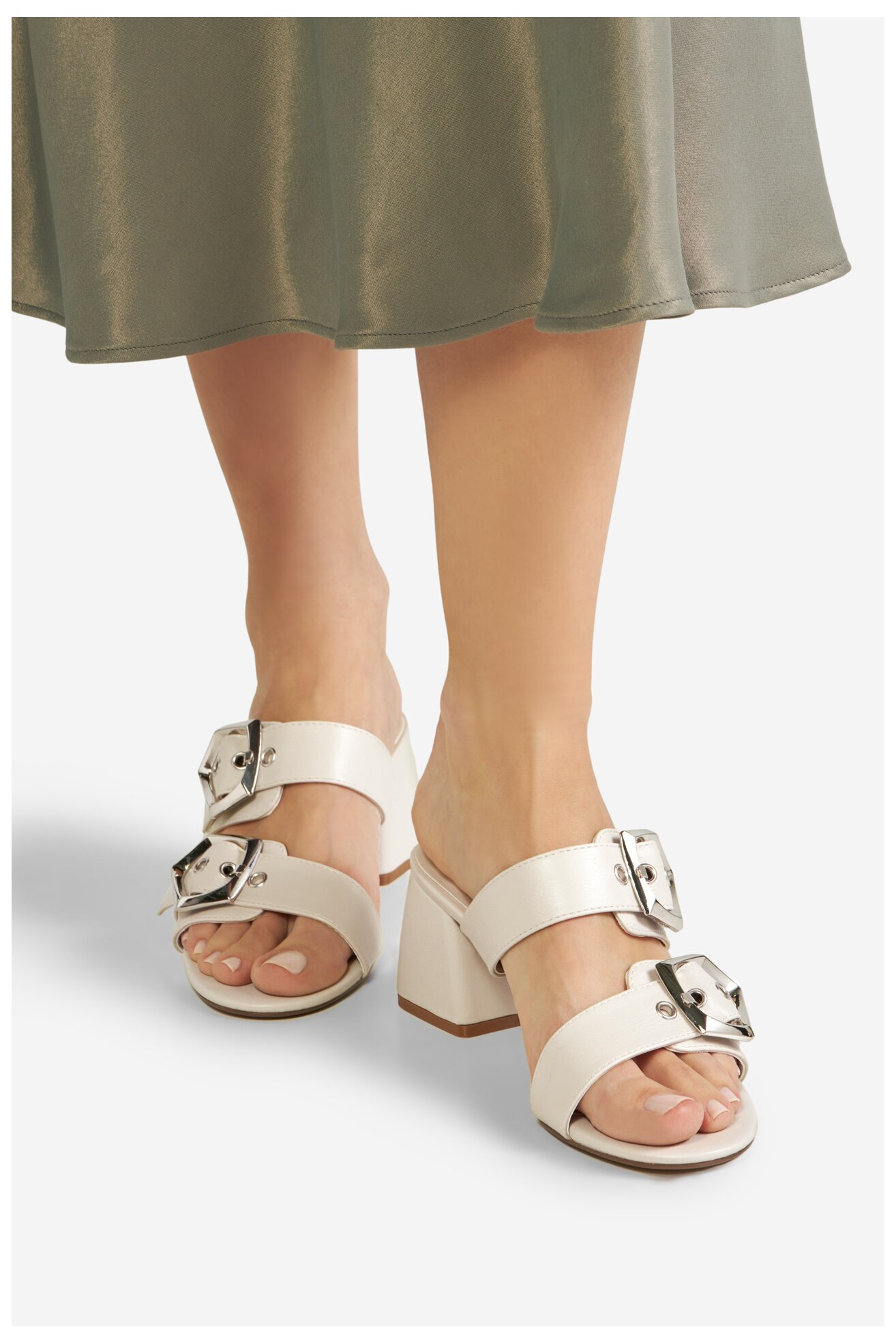 Klapki Jenny CD24022-1 Beżowy